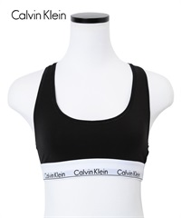 カルバンクライン Calvin Klein MODERN COTTON レディース スポーツブラ  【メール便】(1.ブラック-海外XS(日本S相当))
