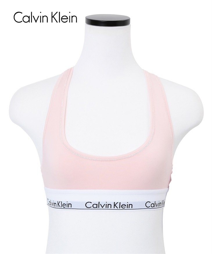カルバンクライン Calvin Klein Modern Cotton レディース スポーツブラ 【メール便】(【A】ニンフピンク-海外XS(日本S相当))