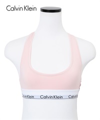 カルバンクライン Calvin Klein MODERN COTTON レディース スポーツブラ  【メール便】(3.ニンフピンク-海外XS(日本S相当))