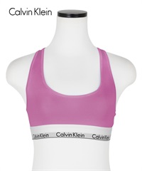 カルバンクライン Calvin Klein MODERN COTTON レディース スポーツブラ  【メール便】(6.オーキッドパープル-海外XS(日本S相当))