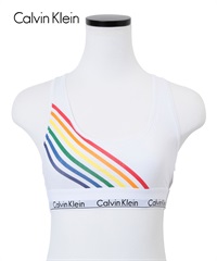 カルバンクライン Calvin Klein Modern Cotton レディース スポーツブラ 【メール便】(Rホワイト-海外XS(日本S相当))