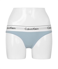 カルバンクライン Calvin Klein MODERN COTTON レディース Tバック 【メール便】(4.アイスランドブルー-海外XS(日本S相当))