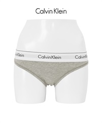 カルバンクライン Calvin Klein MODERN COTTON レディース ショーツ おしゃれ 可愛い 綿 ロゴ ワンポイント 無地 【メール便】(2.グレー-海外XS(日本S相当))
