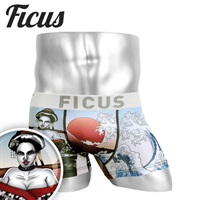 FICUS フィークス ボクサーパンツ メンズ パンツ 男性 下着 ブランド アンダーウェア ボクサーブリーフ OIRAN (fc055) 彼氏 夫 息子 プレゼント 通販