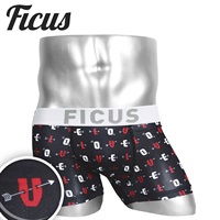 FICUS フィークス ボクサーパンツ メンズ パンツ 男性 下着 ブランド アンダーウェア ボクサーブリーフ LOVE (fcg011901) 彼氏 夫 息子 プレゼント 通販