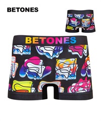 ビトーンズ BETONES BETONES メンズ ボクサーパンツ(10.OVERLAP(ブラック)-フリーサイズ)