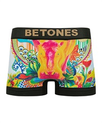 BETONES ビトーンズ ボクサーパンツ メンズ パンツ 男性 下着 ブランド アンダーウェア ボクサーブリーフ フジヨシブラザーズ (fujiyoshi) 彼氏 夫 息子 プレゼント 通販(3.イエロー-フリーサイズ)