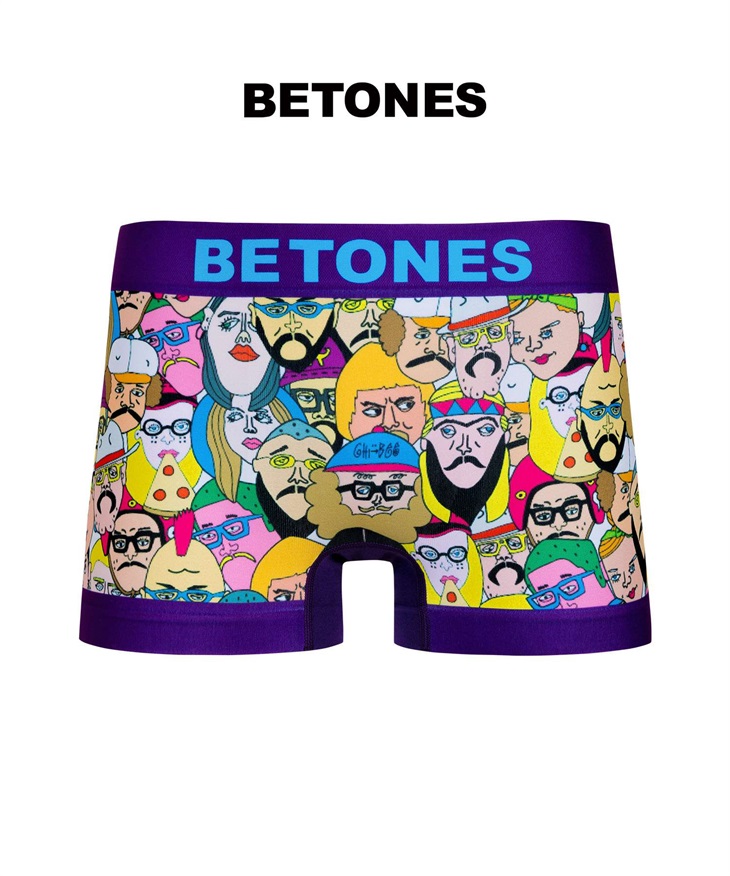 ビトーンズ BETONES BETONES メンズ ボクサーパンツ 【メール便】(TOMODAchi(ミックス)-フリーサイズ)