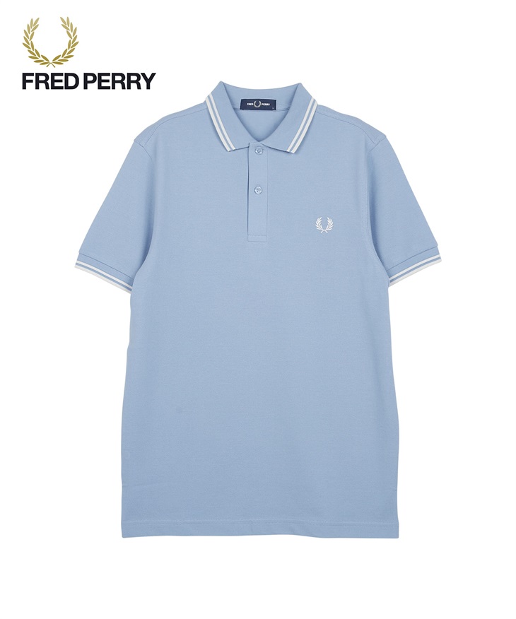 フレッドペリー FRED PERRY TWIN TIPPED メンズ 半袖 ポロシャツ