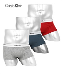 カルバンクライン Calvin Klein 【3枚セット】Cotton Stretch VARIETY メンズ ボクサーパンツ(グレーヘザーセット-海外S(日本M相当))
