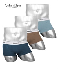 カルバンクライン Calvin Klein 【3枚セット】Cotton Stretch VARIETY メンズ ボクサーパンツ(ミッドナイトネイビーセット-海外S(日本M相当))