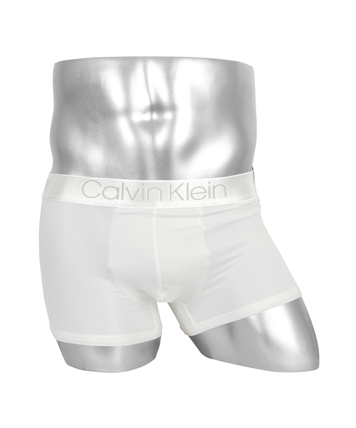 Calvin Klein カルバンクライン Ultra Soft Modal メンズ ボクサーパンツ 人気 カッコイイ バレンタイン ギフト プレゼント 下着 ラッピング無料(4.ホワイト-海外XL(日本XXL相当))
