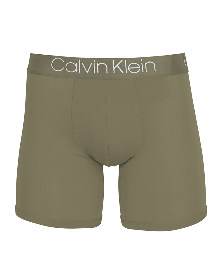 カルバンクライン Calvin Klein Ultra Soft Modal メンズ ロングボクサーパンツ【メール便】(ワイルドファーン-海外S(日本M相当))
