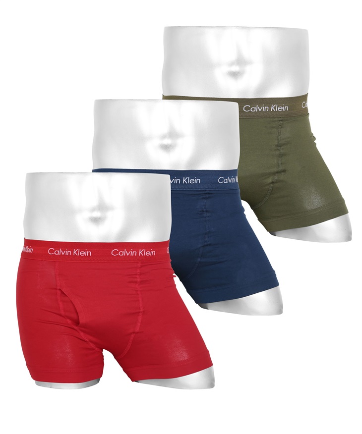 カルバンクライン Calvin Klein 【3枚セット】Cotton Stretch メンズ ...