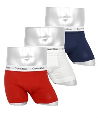 カルバンクライン Calvin Klein 【3枚セット】Cotton Stretch メンズ ボクサーパンツ(15.カラーマルチセット-海外S(日本M相当))
