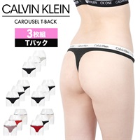 カルバンクライン Calvin Klein 【3枚セット】CAROUSEL レディース Tバック