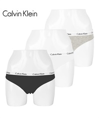 カルバンクライン Calvin Klein 【3枚セット】CAROUSEL レディース ショーツ(ブラックマルチセット-海外XS(日本S相当))