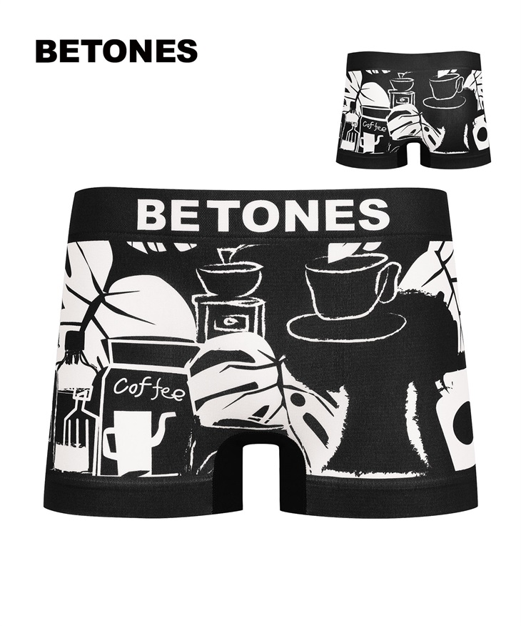 ビトーンズ BETONES BETONES メンズ ボクサーパンツ(2.NOVA(ブラック)-フリーサイズ)