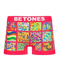 ビトーンズ BETONES BETONES メンズ ボクサーパンツ(5.ZOEY2(ピンク)-フリーサイズ)