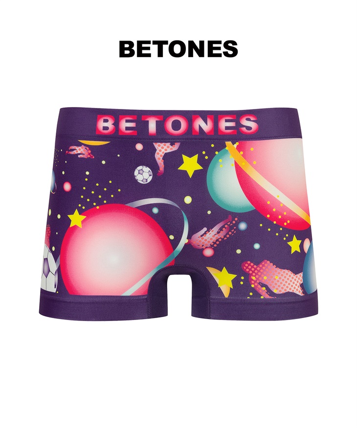 ビトーンズ BETONES BETONES メンズ ボクサーパンツ 【メール便】(COSMOWORLD(ブルー)-フリーサイズ)