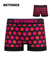 ビトーンズ BETONES BETONES メンズ ボクサーパンツ 【メール便】(BUBBLE7(ピンク×レッド)-フリーサイズ)