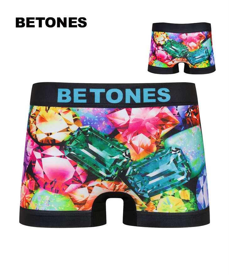 ビトーンズ BETONES BETONES メンズ ボクサーパンツ 【メール便】(BRILLIANT(ミックス)-フリーサイズ)