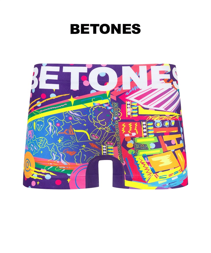 ビトーンズ BETONES BETONES メンズ ボクサーパンツ 【メール便】(COSMIC(ブルー)-フリーサイズ)