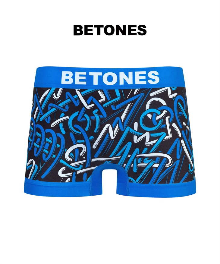 ビトーンズ BETONES BETONES メンズ ボクサーパンツ 【メール便】(CIRCLEOFWISDOM(ブルー)-フリーサイズ)