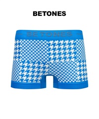 ビトーンズ BETONES BETONES メンズ ボクサーパンツ 【メール便】(HOUNDSTOOTH(ブルー)-フリーサイズ)