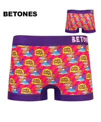 ビトーンズ BETONES BETONES メンズ ボクサーパンツ 【メール便】(COMEON福4(パープル)-フリーサイズ)