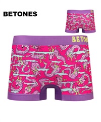 ビトーンズ BETONES BETONES メンズ ボクサーパンツ 【メール便】(COMEON福龍(パープル)-フリーサイズ)
