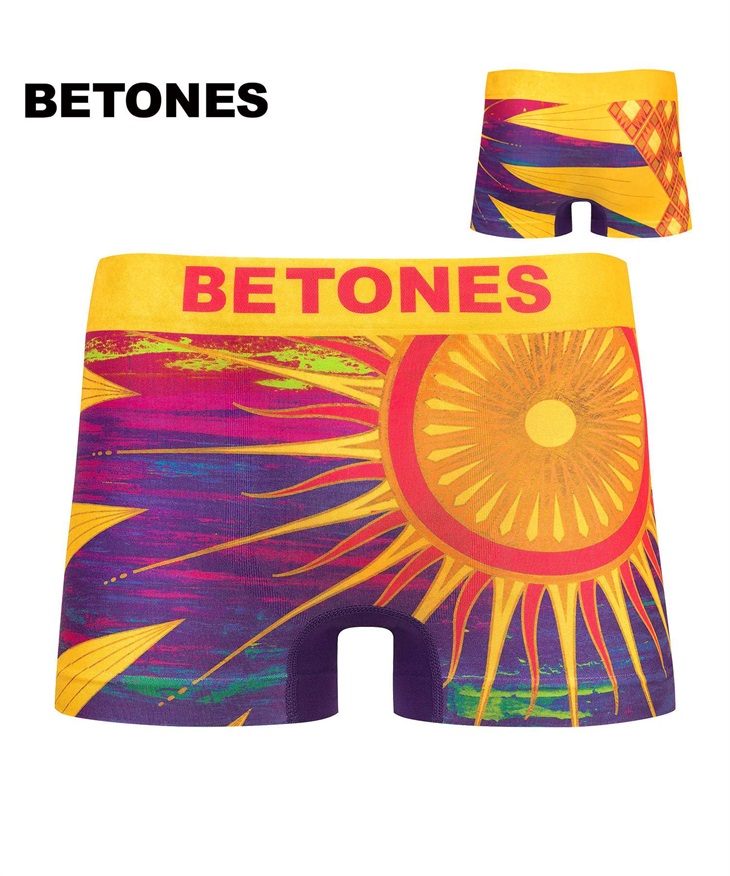 ビトーンズ BETONES BETONES メンズ ボクサーパンツ 【メール便】(SOL3(イエロー)-フリーサイズ)