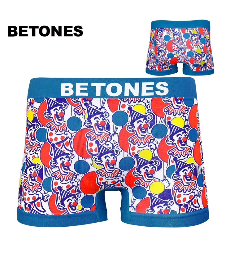 ビトーンズ BETONES BETONES メンズ ボクサーパンツ 【メール便】(MRSUMMERTIME(ブルー)-フリーサイズ)