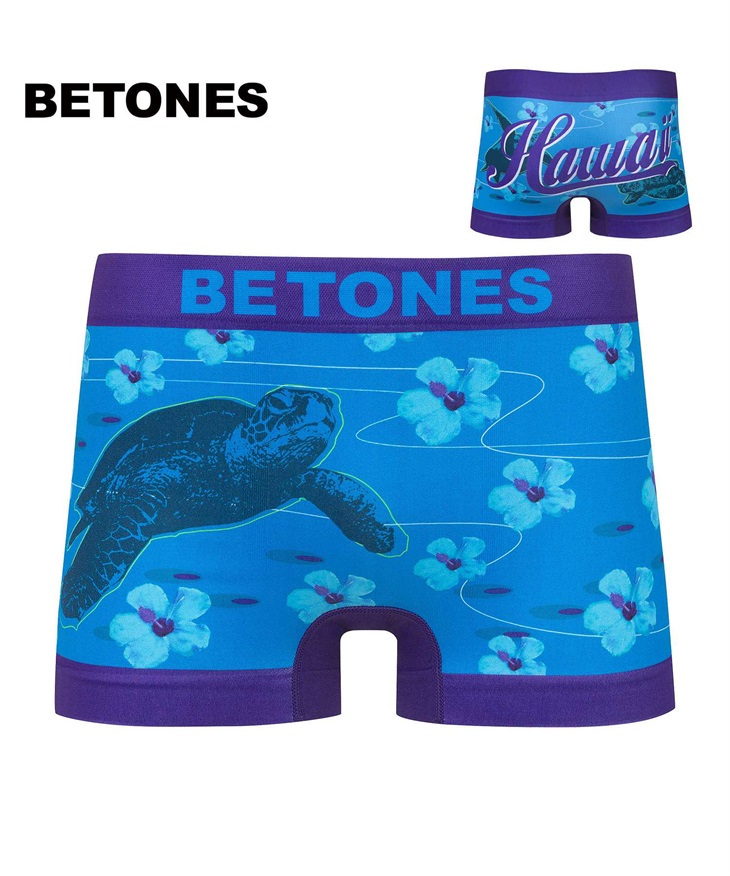 ビトーンズ BETONES BETONES メンズ ボクサーパンツ 【メール便】(HONU(ブルー)-フリーサイズ)