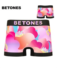 ビトーンズ BETONES BETONES メンズ ボクサーパンツ 【メール便】(CAMELLIACLOUD(ブラック)-フリーサイズ)