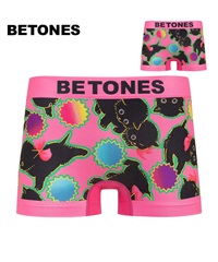 ビトーンズ BETONES BETONES メンズ ボクサーパンツ 【メール便】(MANYCATS4(ピンク)-フリーサイズ)