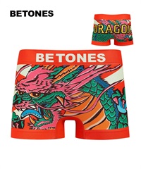 ビトーンズ BETONES BETONES メンズ ボクサーパンツ 【メール便】(WITHDRAGON(レッド)-フリーサイズ)