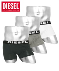 ディーゼル DIESEL 【3枚セット】UMBX-SHAWN メンズ ボクサーパンツ(ブラックHマルチセット-海外XS(日本S相当))