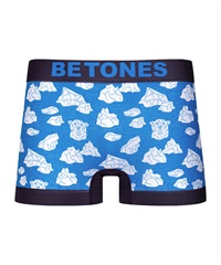 BETONES ビトーンズ メンズ ボクサーパンツ フリーサイズ 速乾 プリント シームレス 立体成型 ギフト ラッピング無料(8.DRIFTICE(ブルー)-フリーサイズ)