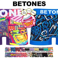 BETONES ビトーンズ メンズ ボクサーパンツ フリーサイズ 速乾 プリント シームレス 立体成型 ギフト ラッピング無料