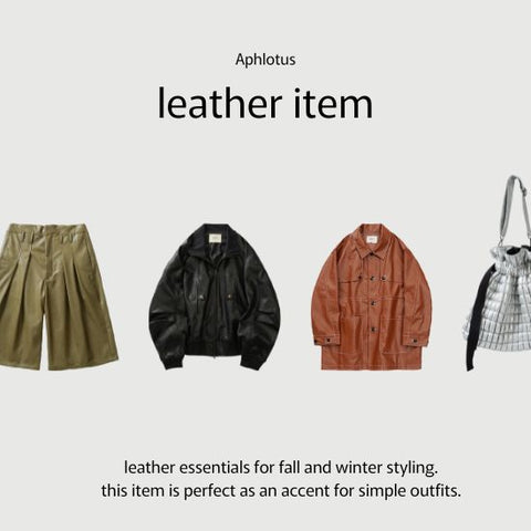 leather item