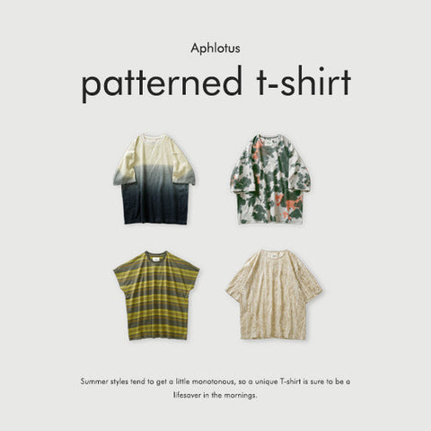 patterned t-shirt