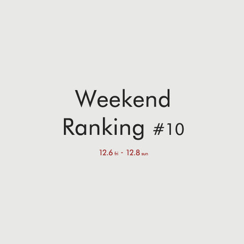 Weekend Ranking #10