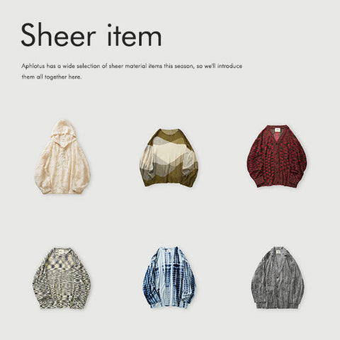 sheer item
