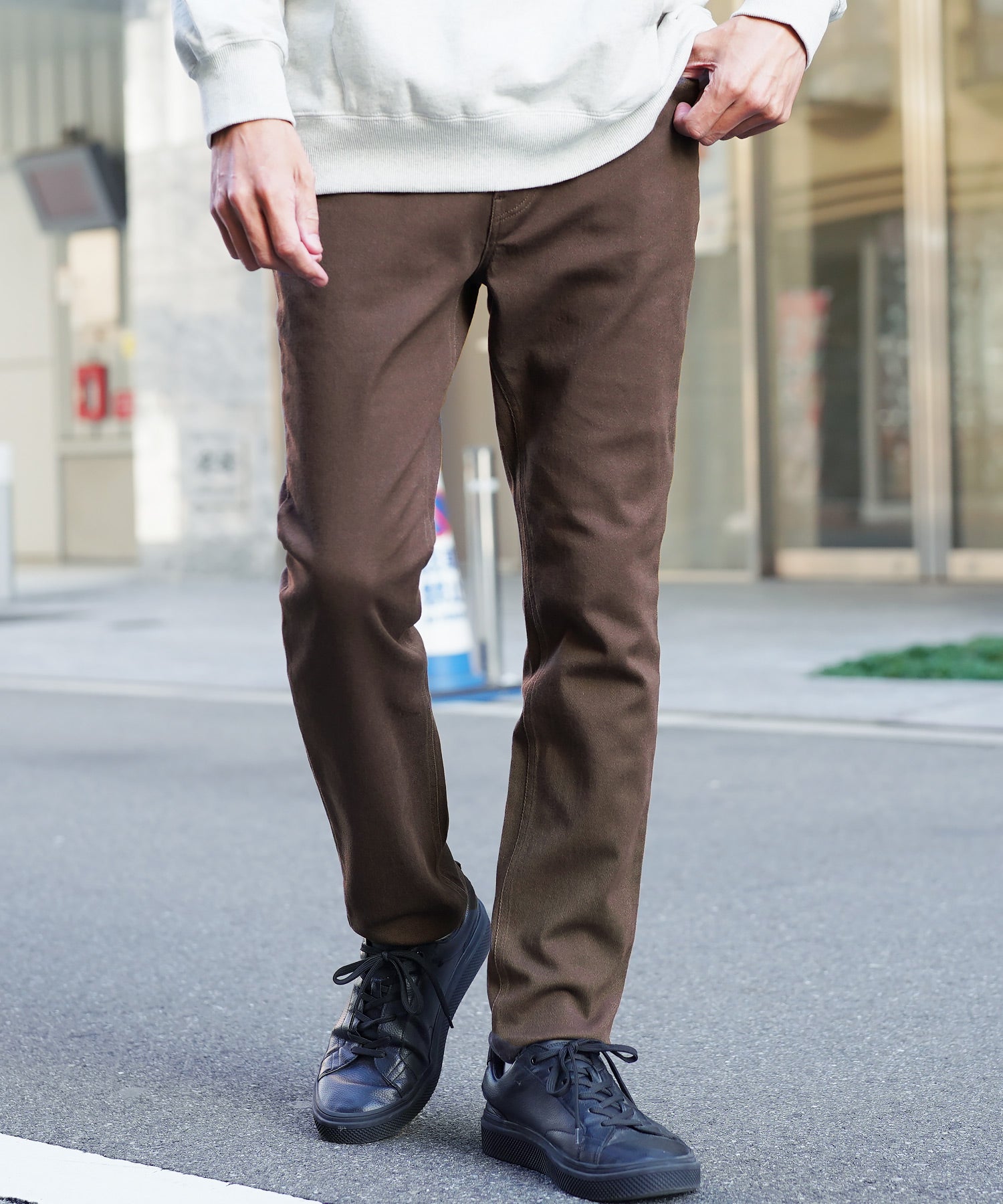 G-STAR RAW チノパン BRONSON MID WAIST SKINNY CHINO
