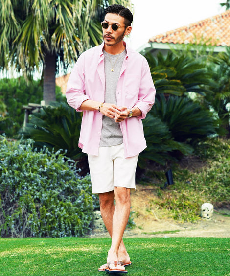 おすすめコーデ長袖シャツコーデの画像