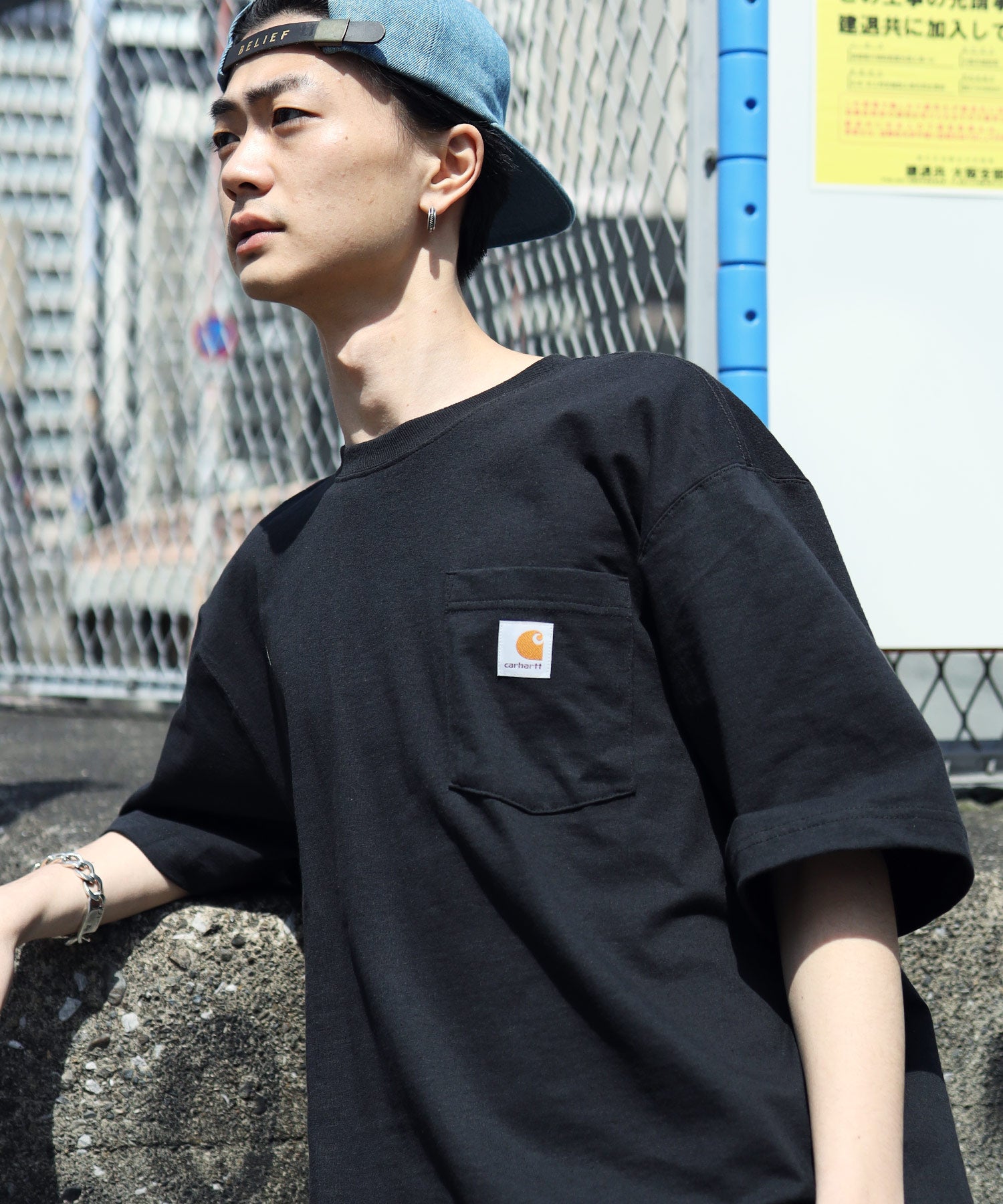 Carhartt / カーハート ポケット Tシャツ メンズ おしゃれ ブランド 白