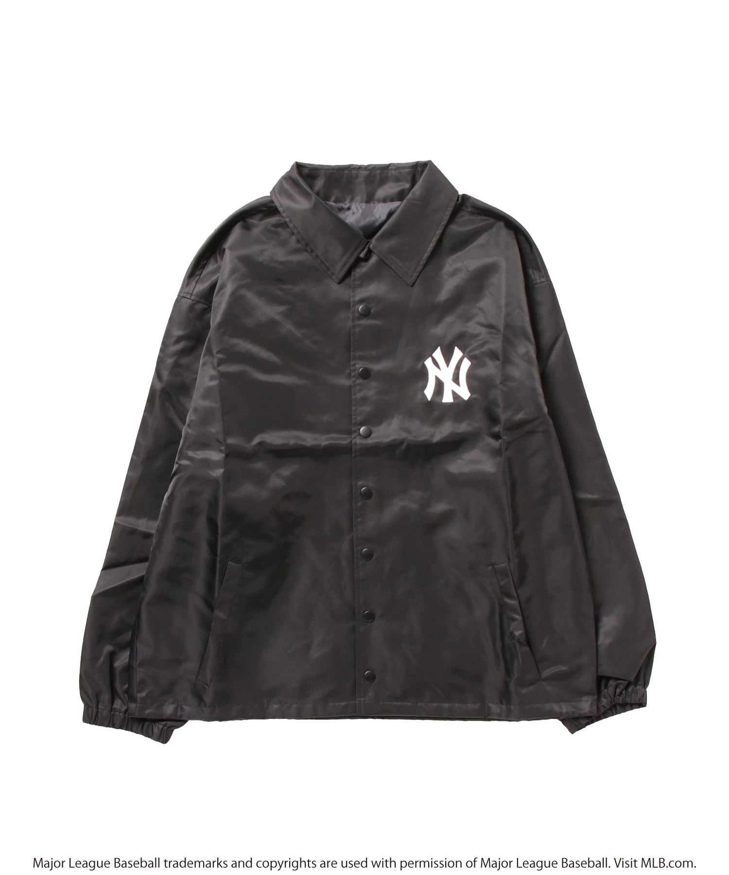 MLB Yankees ヤンキース レザージャケット ブラック 90s MLB