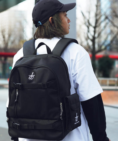 EF DOM TO DO × プロスケーター奇跡の中浦 コラボ SK8バッグパック skateboarding bag | スケボー リュック 鞄 ダンサー 大容量