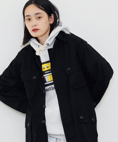 HOUSTON / ヒューストン POPLIN JUNGLE FATIGUE JACKET ジャングル ファティーグ ジャケット